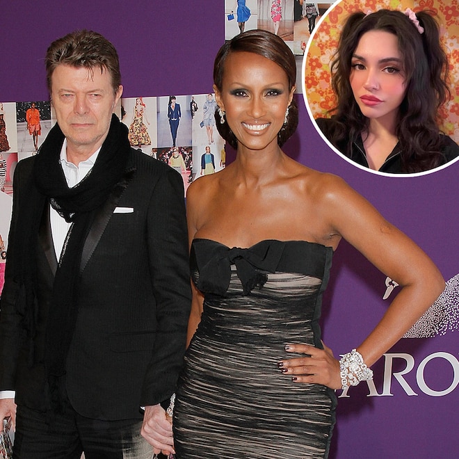 David Bowie, Iman, Lexi Jones